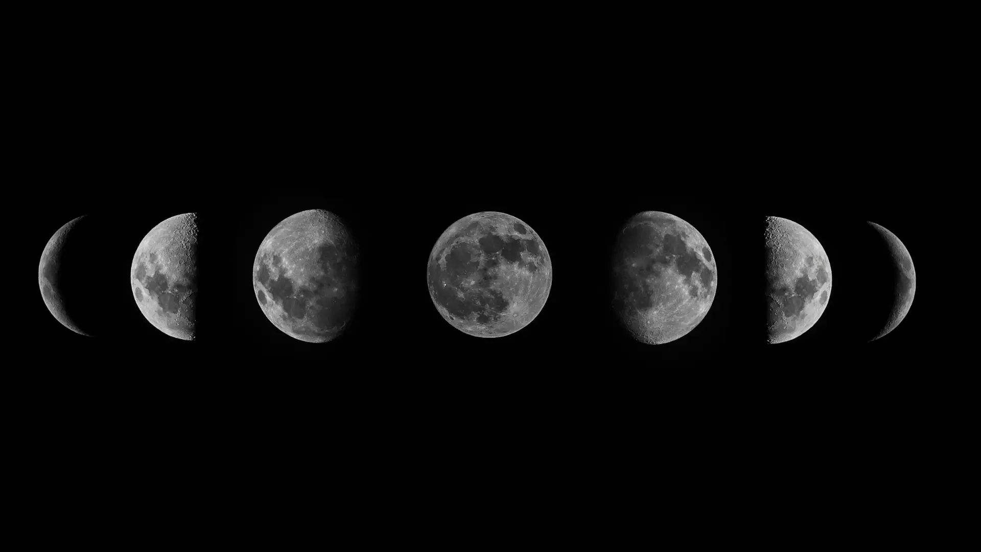 les 8 phases de la lune